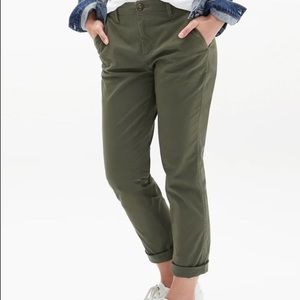 Stretch Twill Girlfriend Khakis with Washwell™